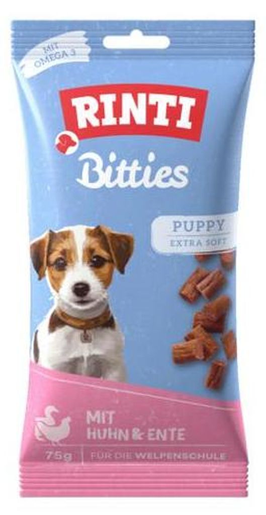 Rinti Dog Extra Bits Puppy Pollo + Kahn 75g Immagine del prodotto 