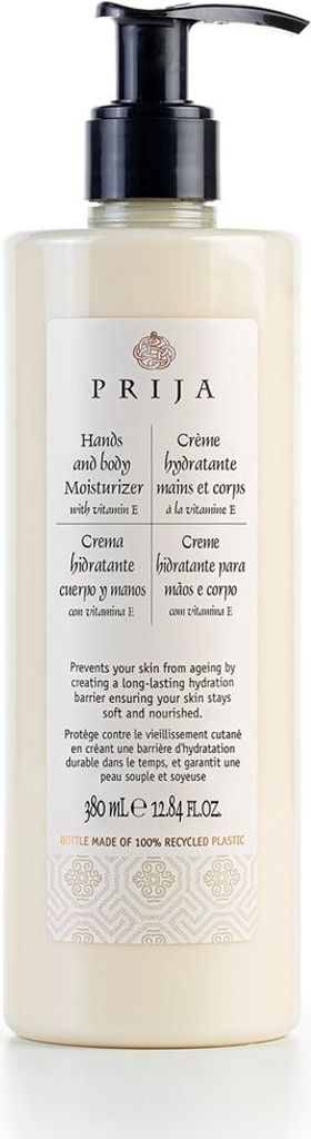 PRIJA Crème Hydratante Mains & Corps à la Vitamine E Vegan Image du produit 