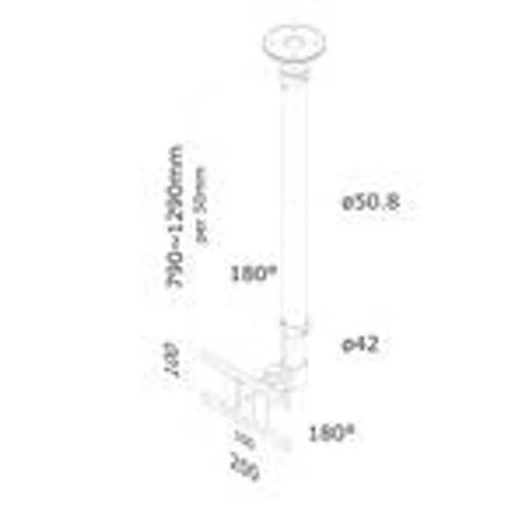 Fixation Sol Écran 10-30" : Solution pour Moniteur sans Perçage de Mur - 11