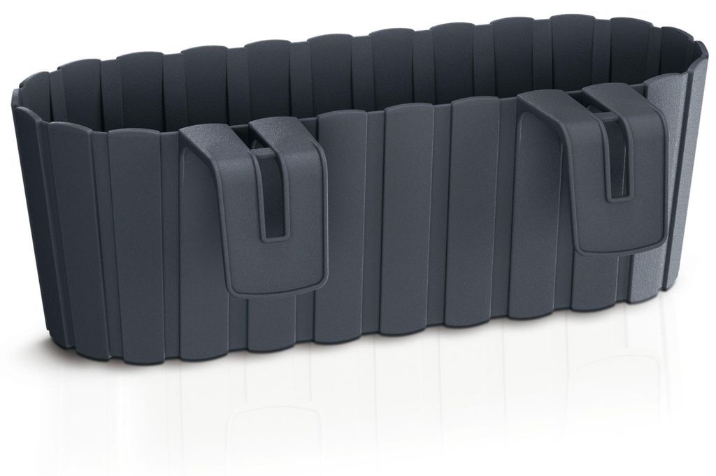 Truhlík závěsný BOARDEE HOOK 38,3 cm - barva: antracit Image du produit 