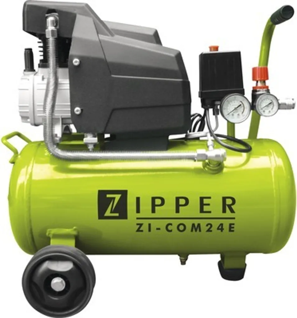 Compresseur d'air lubrifié 24L 1100W polyvalent pour bricolage