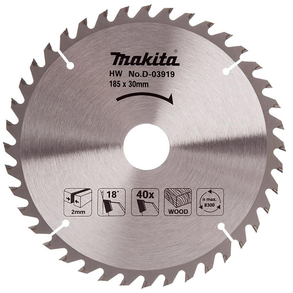 Lames carbure bois standard, pour scies circulaires MAKITA Image du produit 