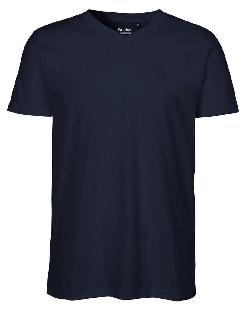 Neutral - T-Shirt V-Ausschnitt für Herren LT3220 (XXL) (Marineblau)
