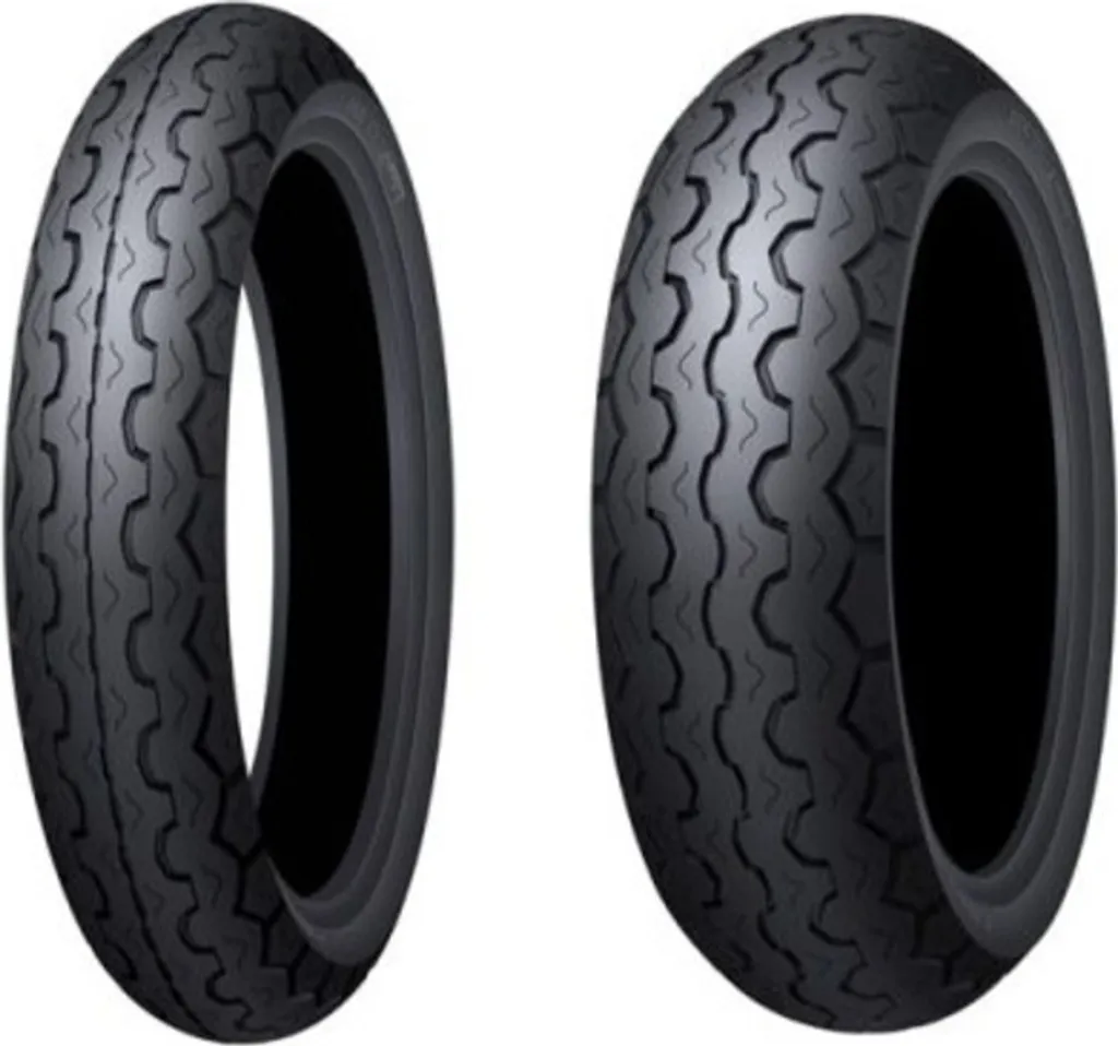 Pneu Dunlop TT100 GP 110/80 R 18 58V TL : Stabilité Totale sur Sol Mouillé