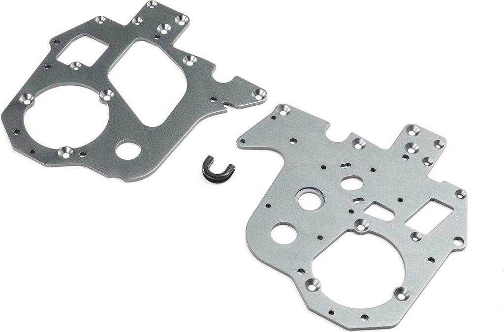 Losi Chassis Plate Set Aluminum: Motorrad Promoto-MX
