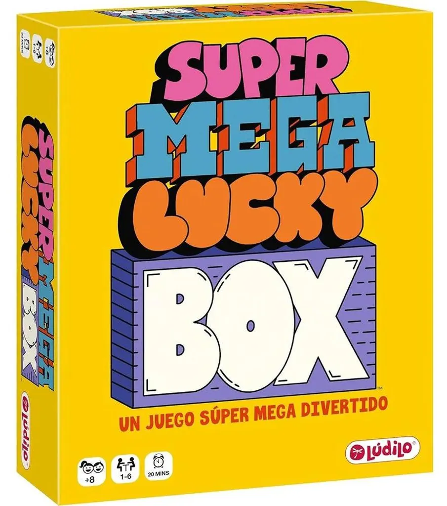Super Mega Lucky Box Jaune LÚdilo : Le Jeu de Cartes Simple et Sans Ennui
