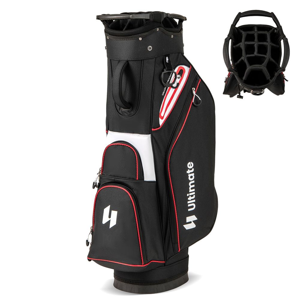 Borsa da golf COSTWAY, borsa da golf leggera con copertura Immagine del prodotto 