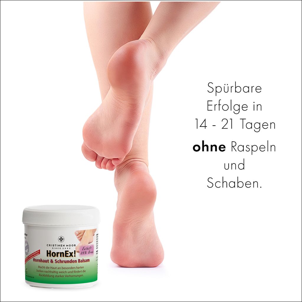 Cristinen Moor HornEx! Hornhaut und Schrunden Balsam mit Produktbild 3