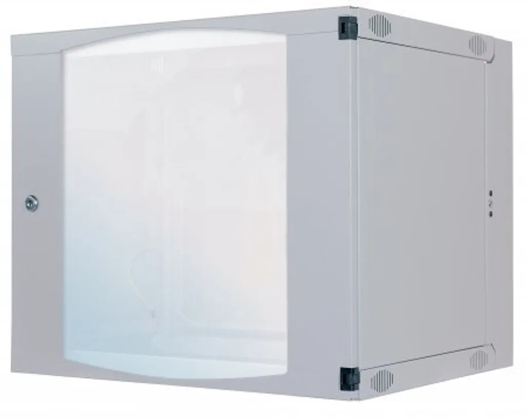 INTELLINET Répartiteur mural 9U 540x450mm avec cadre pivotant gris