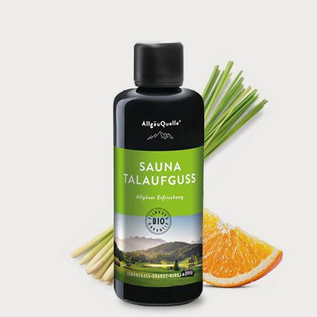 Saunaaufguss Talaufguss Saunaduft mit Lemongrass, Orange Produktbild 
