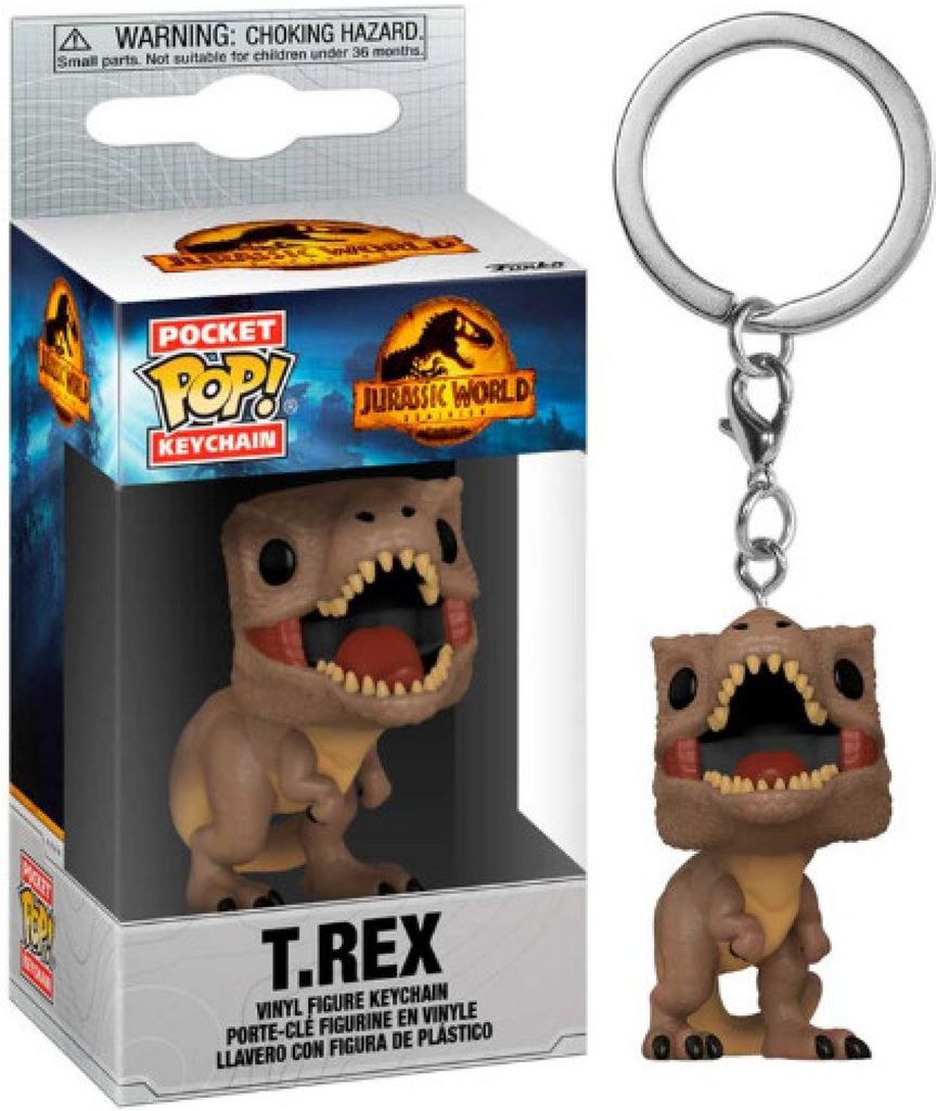 Figúrka Funko POP Keychain Jurassic World T-Rex Brelok Obrázok produktu 