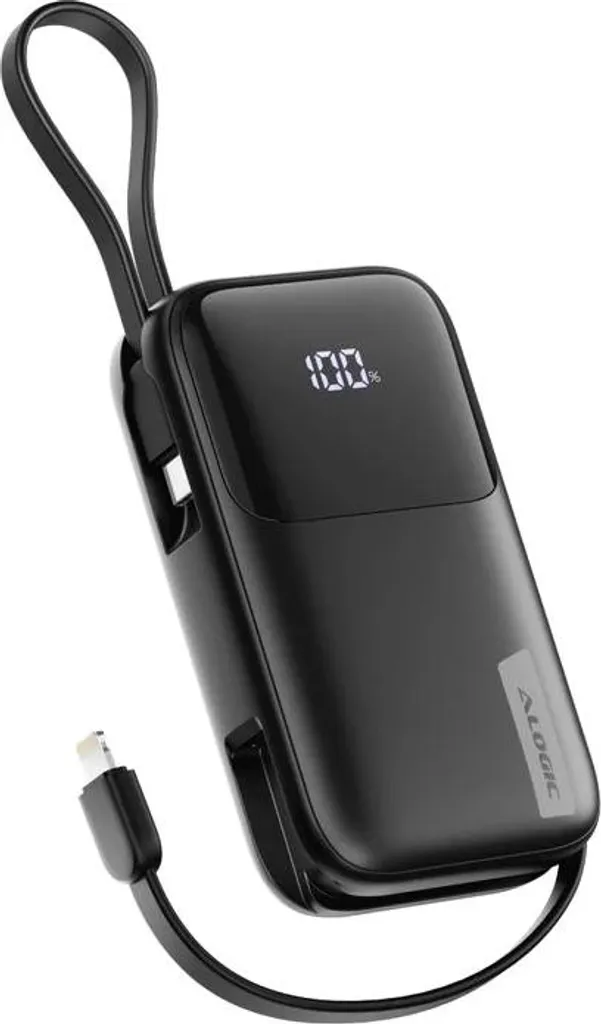 Batterie Externe Portable avec Câbles Intégrés pour iPhone et Android - 2