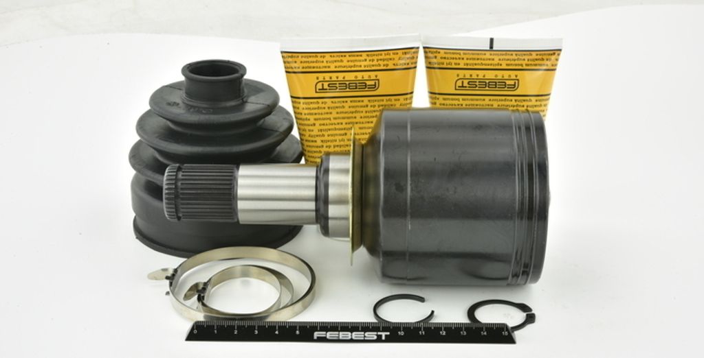 FEBEST Antriebswellengelenk 1611-164FLH getriebeseitig Vorne passend für MERCEDES-BENZ M-Klasse (W164) 92mm