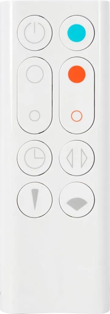 Dyson Hot+Cool AM09 Nickel Blanc - Chauffage d'Appoint et Fraîcheur Été - 25