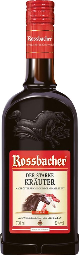 Rossbacher Kräuterlikör Österreichischer Kräuterlikör Produktbild 