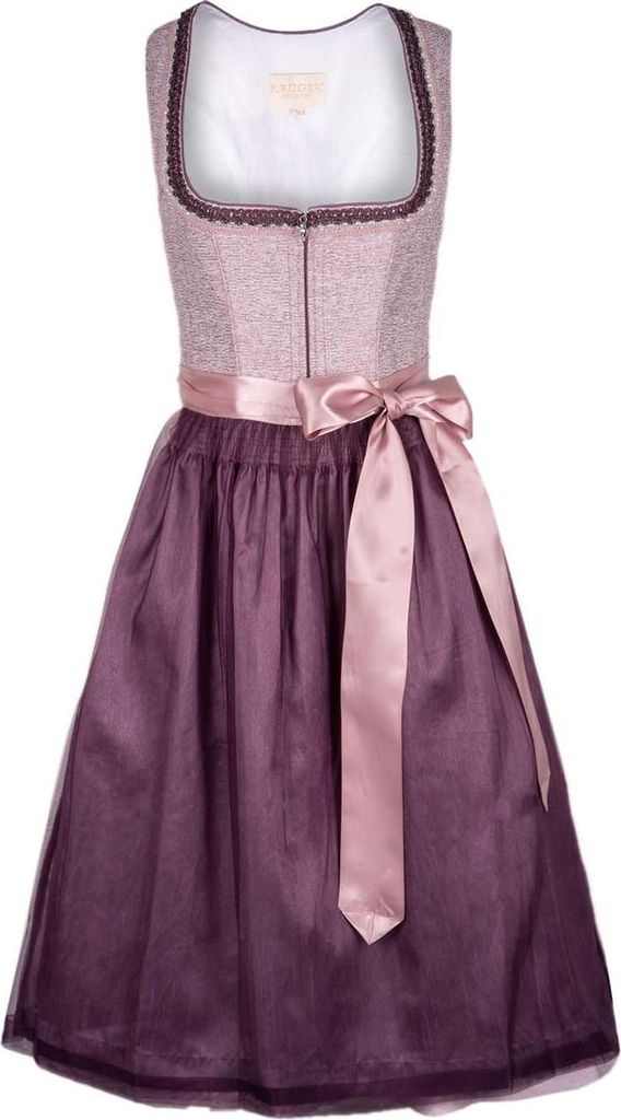 Dirndl Abriana 70cm Länge flieder 36 Produktbild 