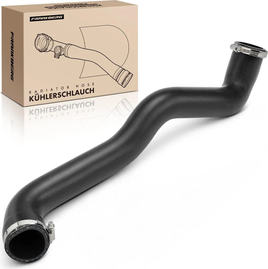 Réparer Fuite Liquide : Tuyau Radiateur Saab 9-3 SC 2.2L 1998-2002 Noir