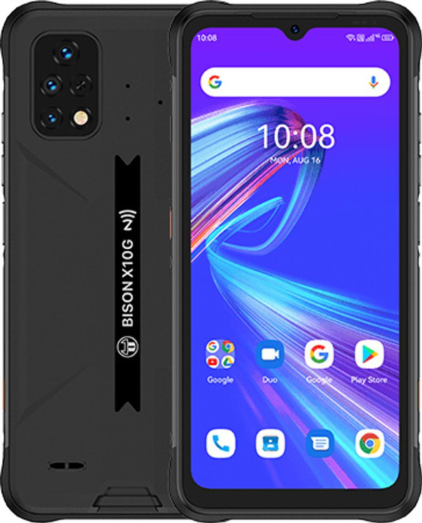 UMIDIGI Bison X10G 4/64GB NFC, 6150 mAh, černá Obrázek produktu 
