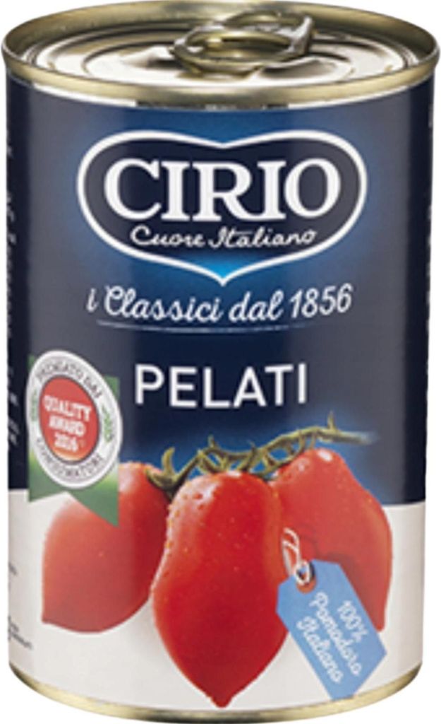 Pomidory Cirio Całe bez Skórki 400 g Obrázok produktu 
