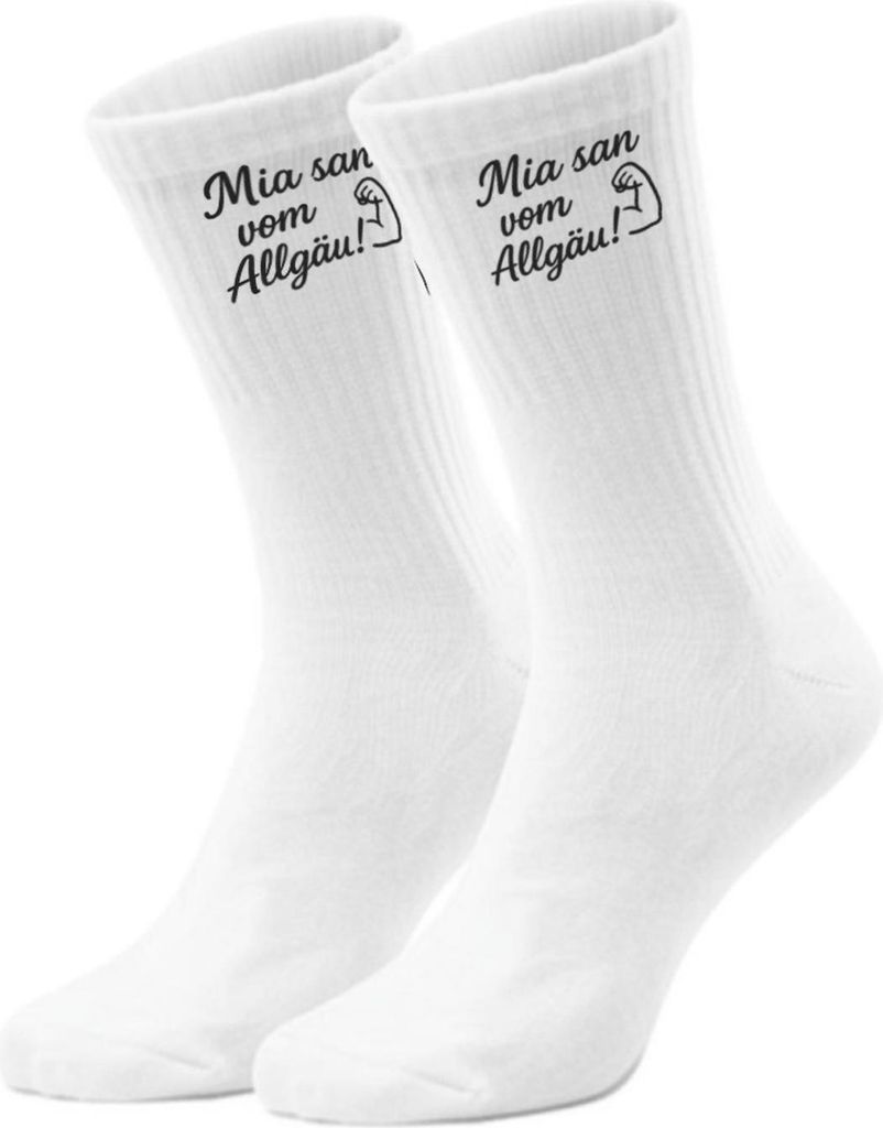 epicsocks Alpine Love Mia san Allgäu Socken in 37-41 im Paar