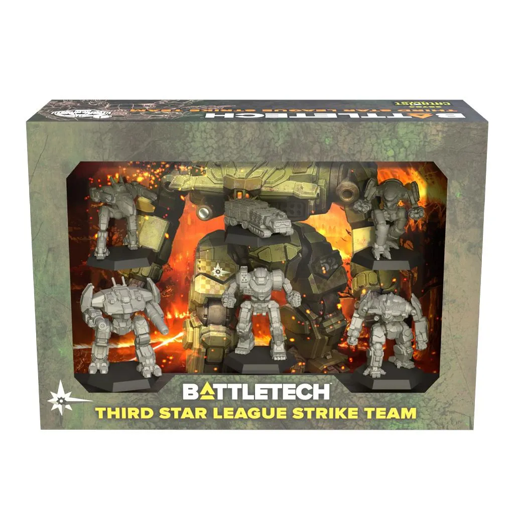 BattleTech : Lot de Figurines Third Star League Strike Team (Edition ENG)