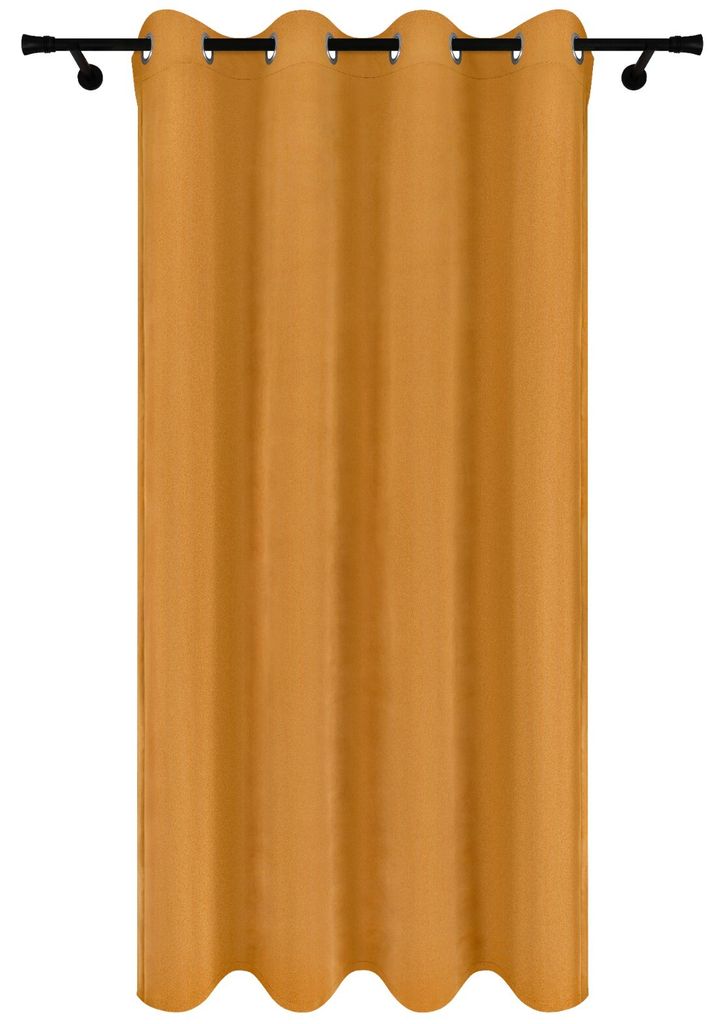 Fertige Vorhänge aus Velours mit Ösen 140x240 cm 2 Stücke Produktbild 
