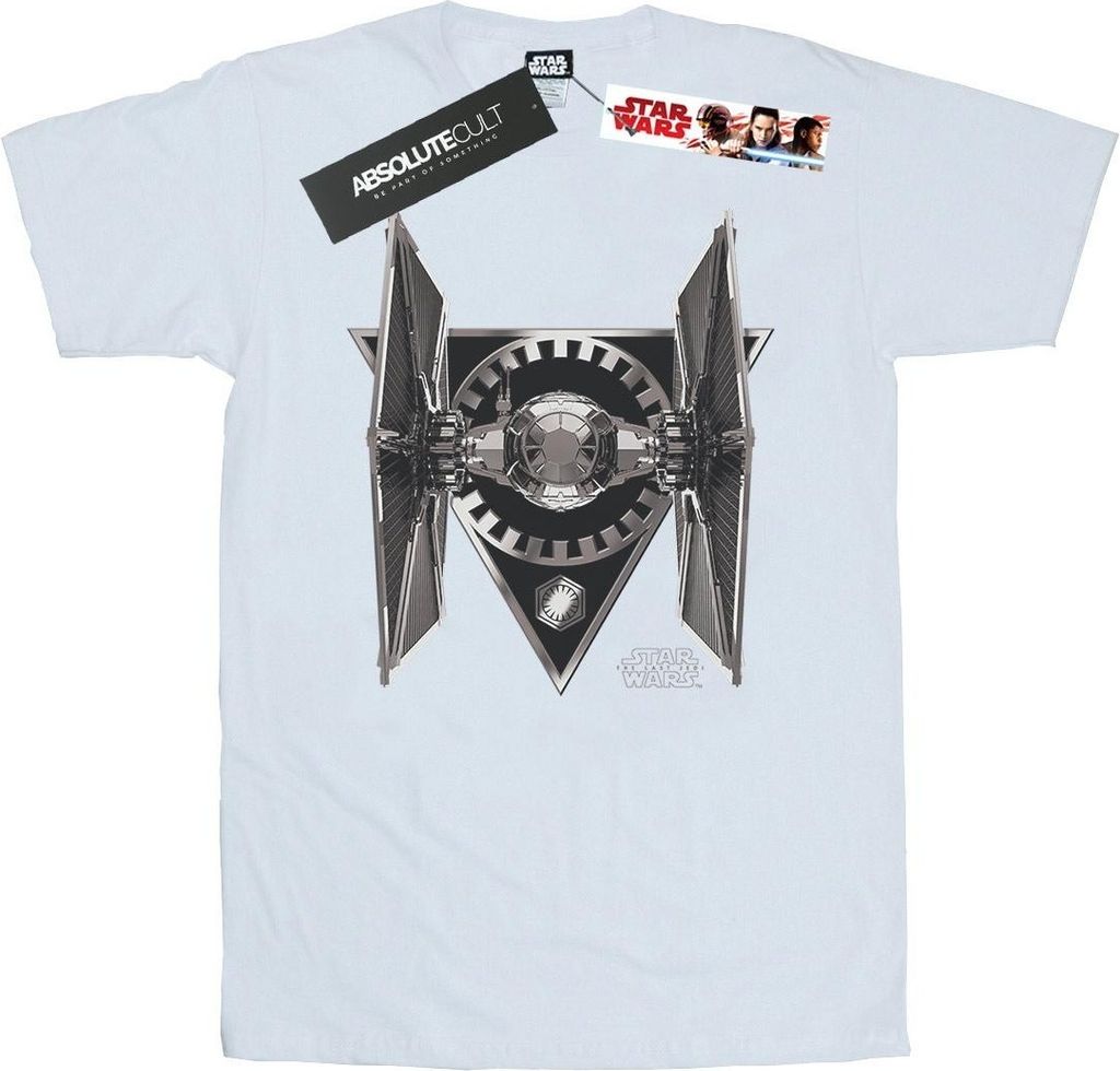 Star Wars - "The Last Jedi TIE Fighter" T-Shirt für Herren BI46890 (3XL) (Weiß)