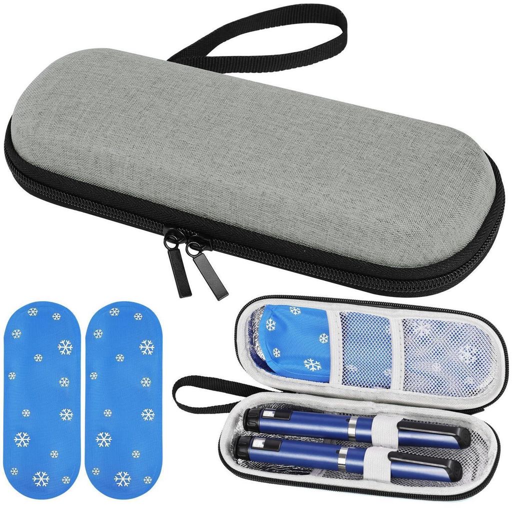 Poche isotherme pour l'insuline, avec 2 packs de Image du produit 