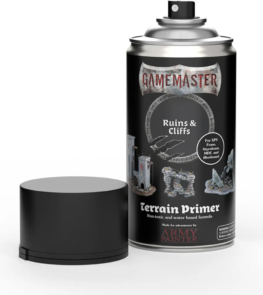 Apprêt Gris Ruines et Falaises 300ml avec Séchage Rapide Army Painter