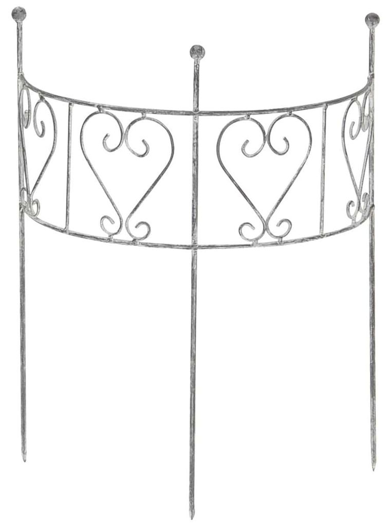 Elegante porta arbusti grigio 41 cm Immagine del prodotto 