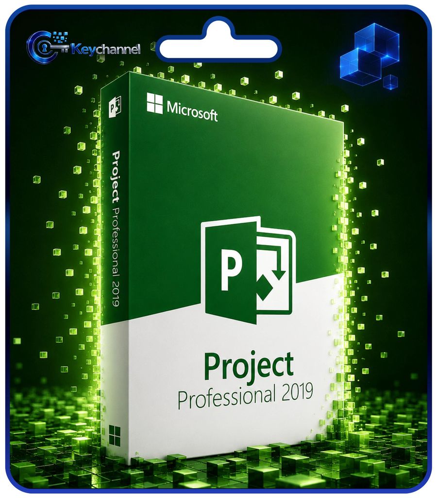 Microsoft Project 2019 Professional - volledige versie, Productafbeelding 
