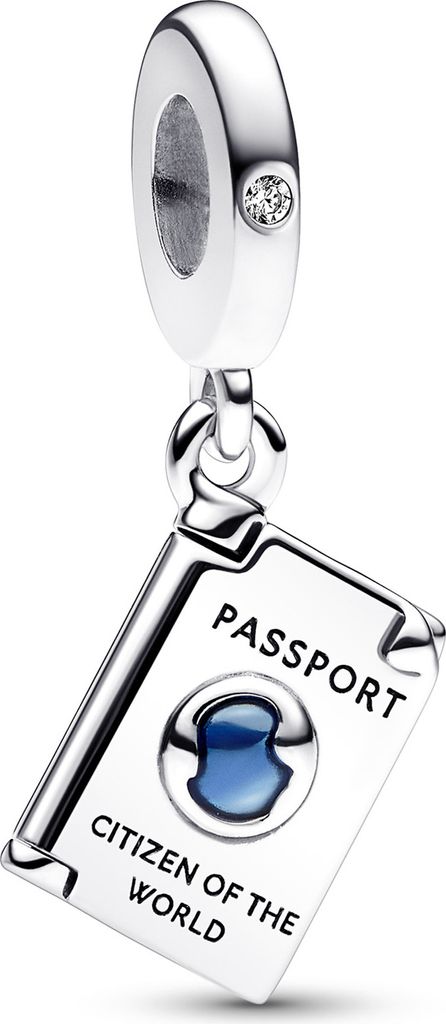 Pandora Passeport ouvrant pendentif à breloques 792680C01 Image du produit 