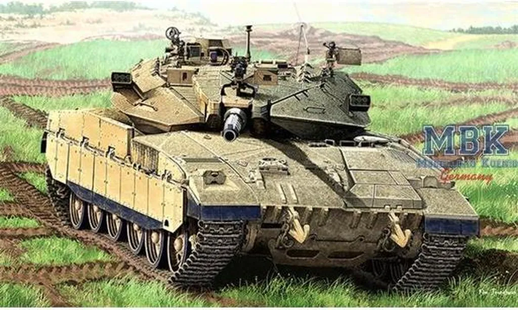 Kit Tank MERKAVA Mk.IID 1:35 - Montage Précis sans Défaut Modèle 13286