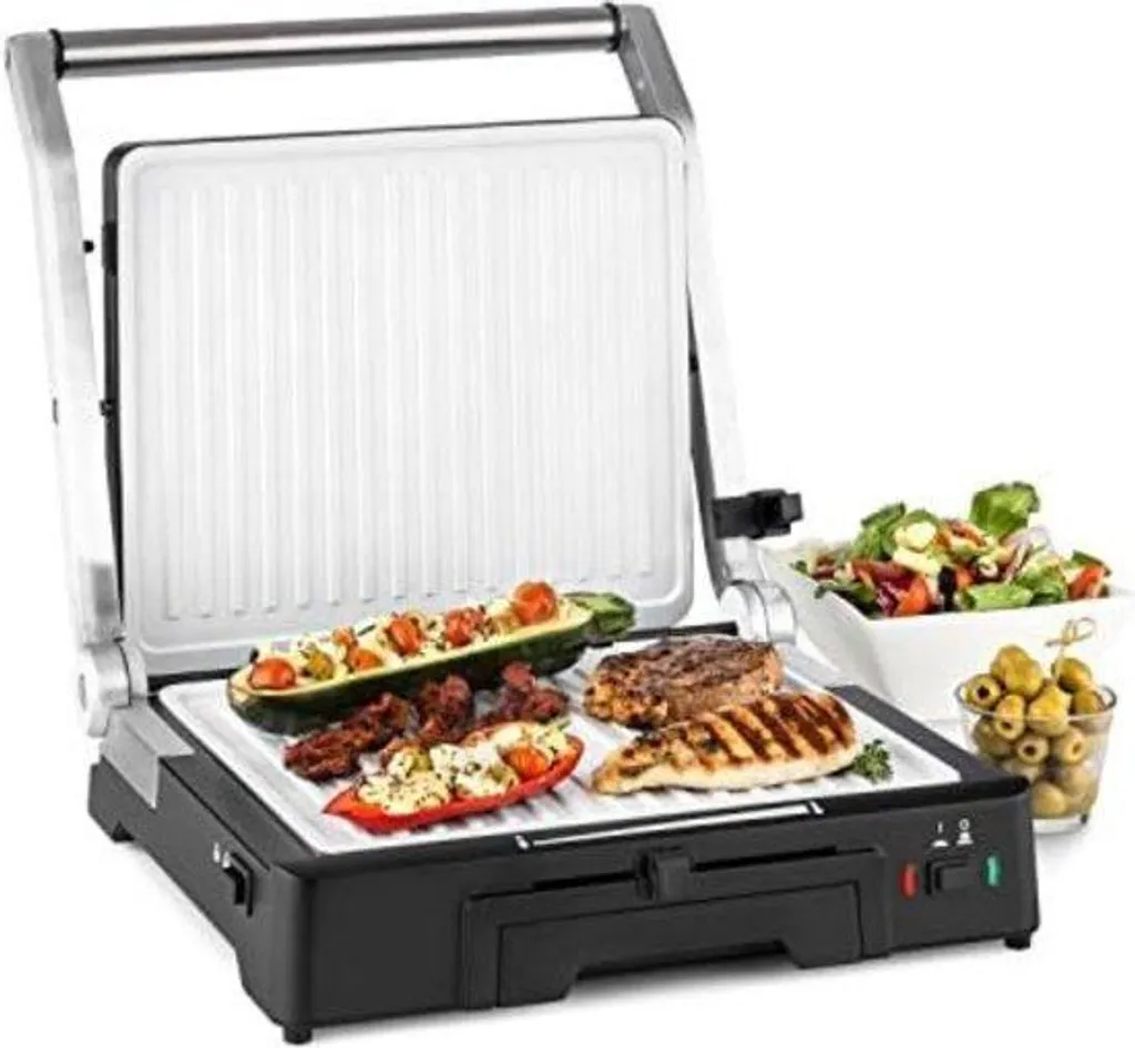 Gril de table pour repas convivial en famille appareil de cuisson 3en1