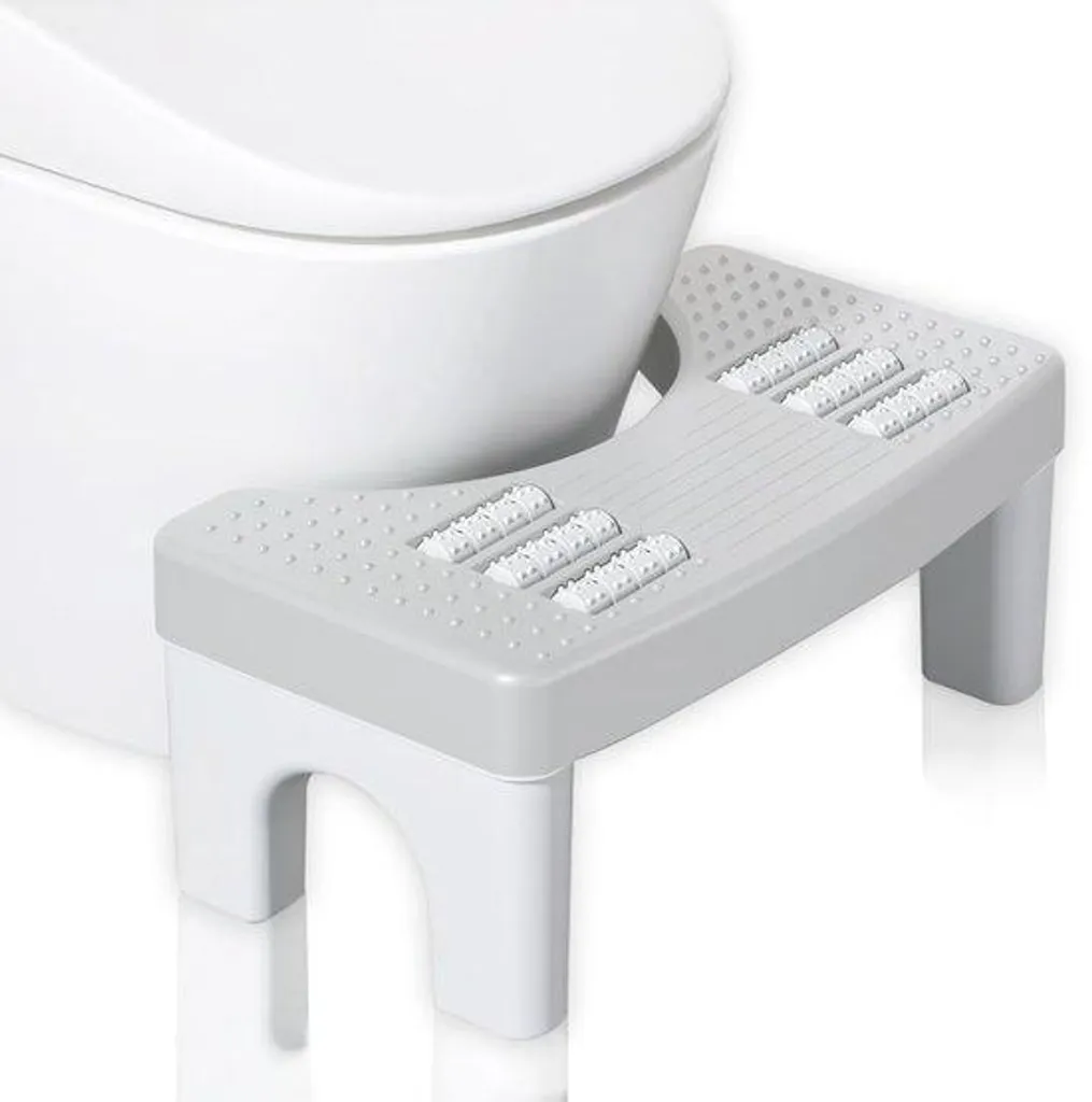 Tabouret WC pliable contre la constipation et syndrome du côlon irritable