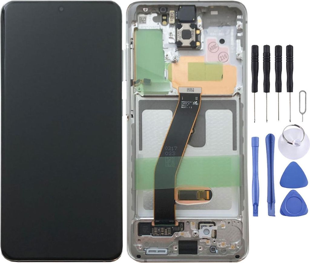 Samsung Galaxy S20 LCD-Bildschirm - Weiß