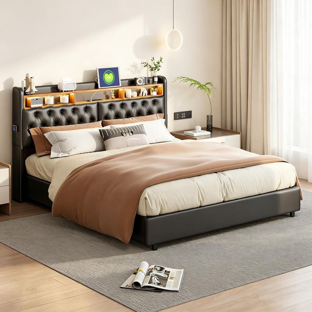 INONEFT Boxspringbett 180×200 mit USB Produktbild 