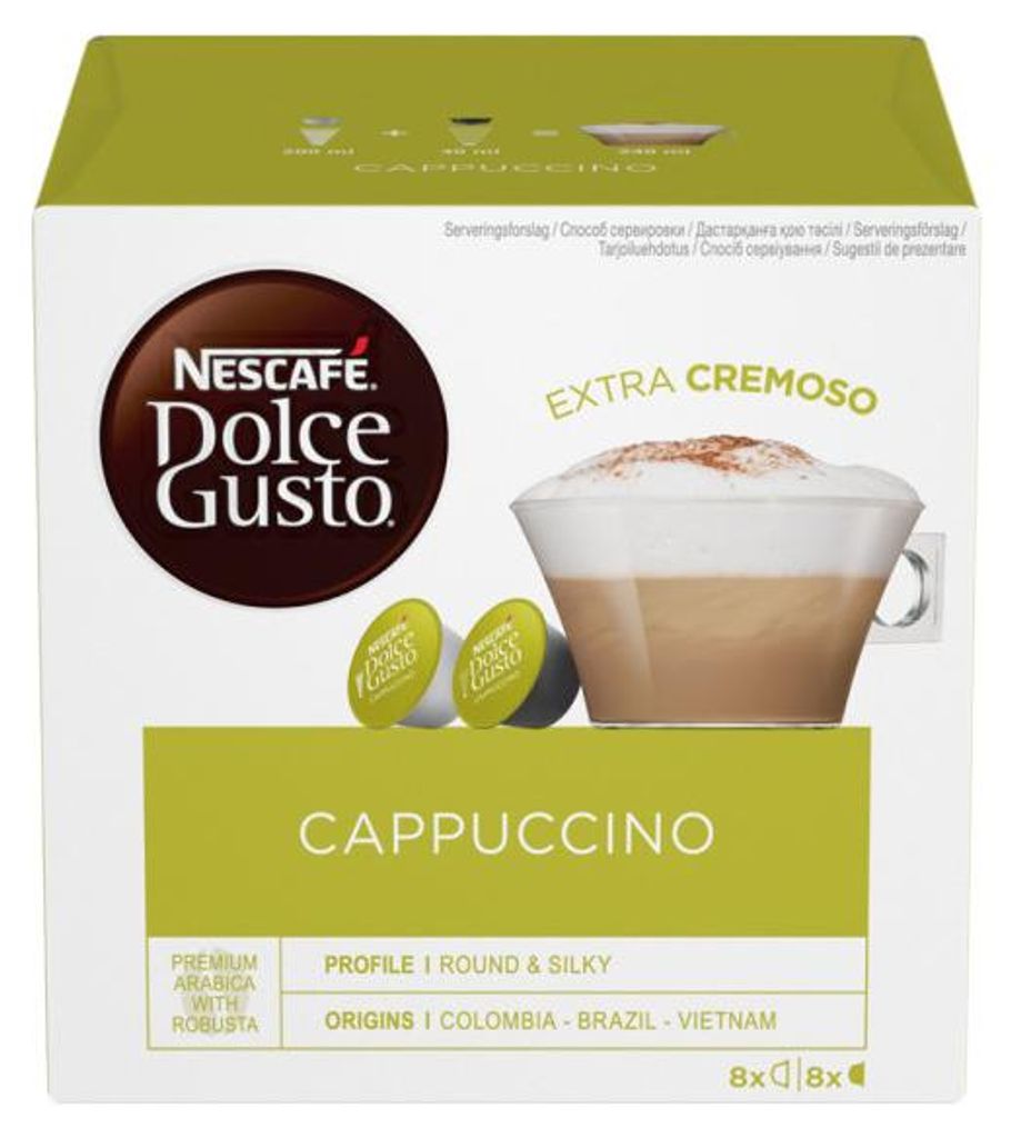 DG CAPPUCINO  kapsule 16ks NESCAFÉ  fast Obrázok produktu 