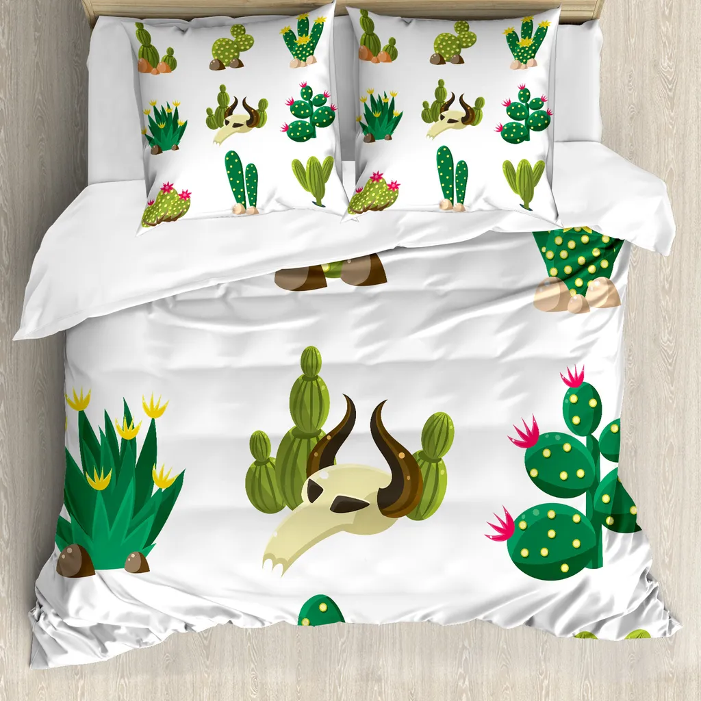 Copripiumino ABAKUHAUS Messico Cactus: Trend Desert Vibes 155x220