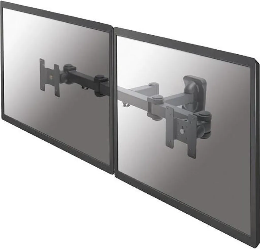 Support mural double écran PC pour moniteur 10 à 27 pouces