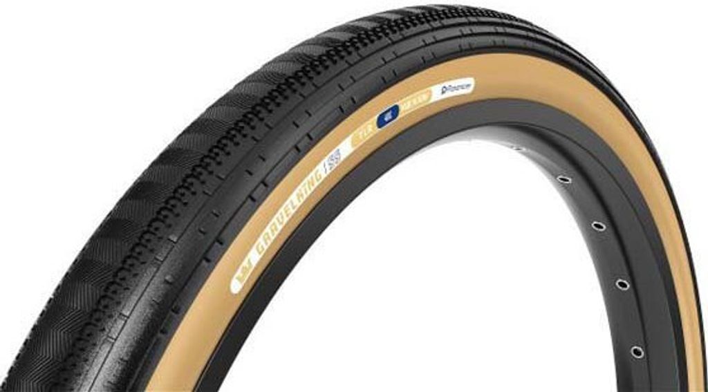 Gravelking Semi Slick 28", Faltreifen TLR - schwarz/braun - 40-622 / 28 x 1.5 Zoll