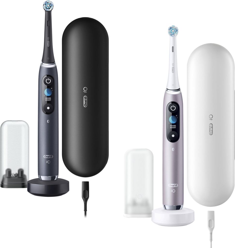 Oral-B Elektrische Zahnbürste iO Series 9N Wiederaufladbar, Für Erwachsene, Anzahl der enthaltenen Bürstenköpfe 1, Anzahl der Zähneputzmodi