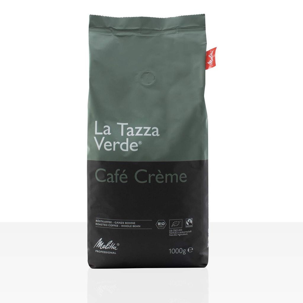 Melitta La Tazza Verde Cafe Creme  Fairtrade - 1kg Produktbild 