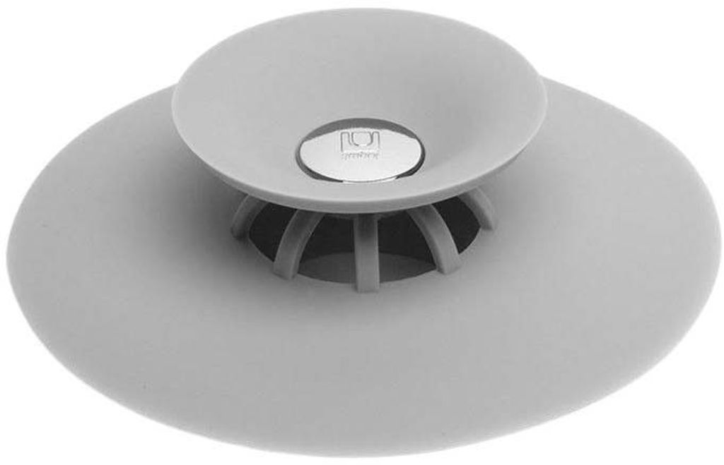 023464-918 - Flex Badewannenstöpsel und Haarsieb, Silikon, Produktbild 10