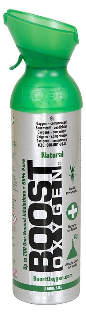 Doplnkový kyslík v plechovke Boost Oxygen, prírodný, veľký, Obrázok produktu 