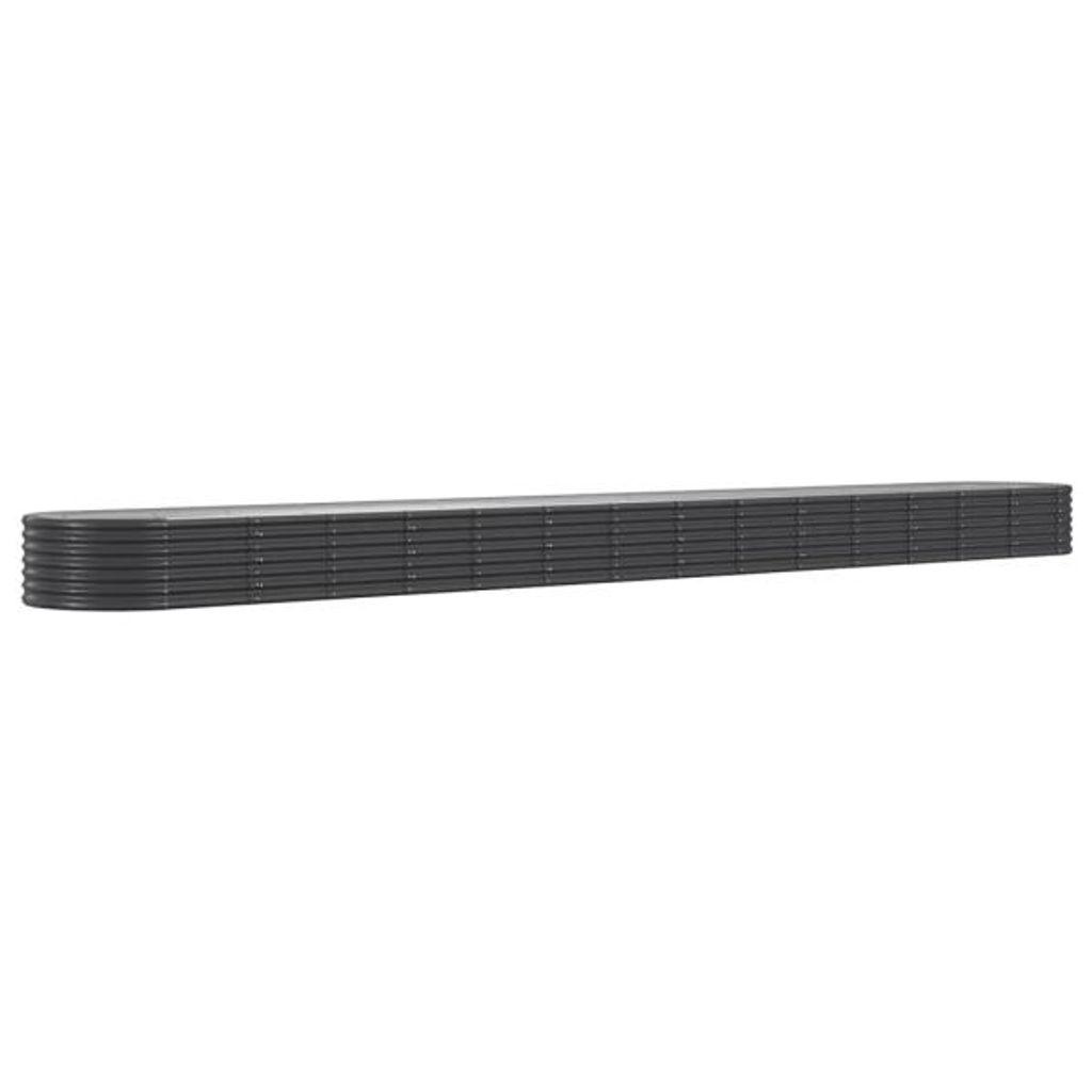 VIDAXL -Planungsbox 620x80x36 cm Pulver -beschichteter Image du produit 