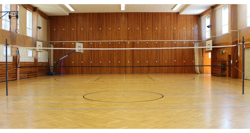 Filet de volley-ball de compétition variante 40498 en maille renforcée - 2