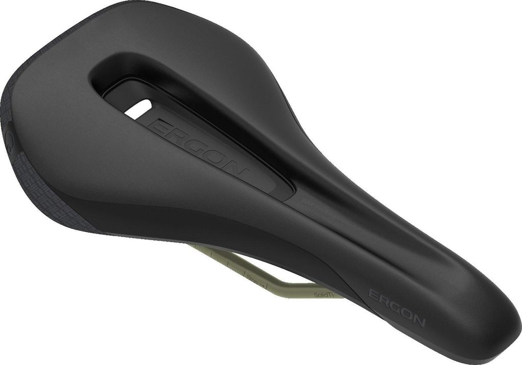 Ergon SM Enduro Pro Titanium-Sattel Herren Größe S-M schwarz stealth 44071002