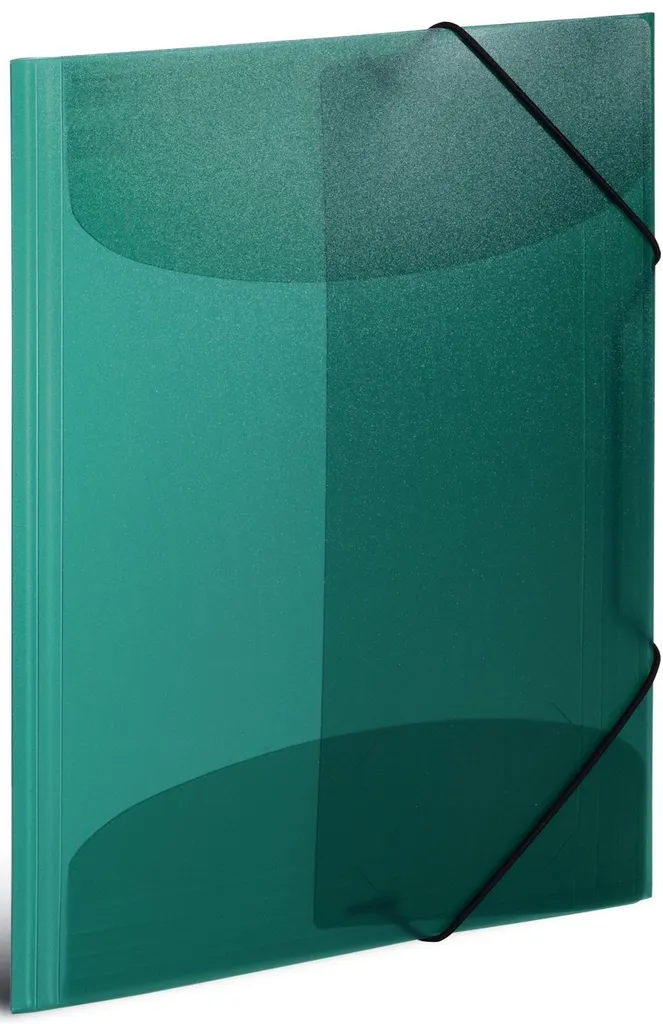 Cartella Elastica HERMA 19521 A3 Verde Scuro - Cartellina PP Resistente
