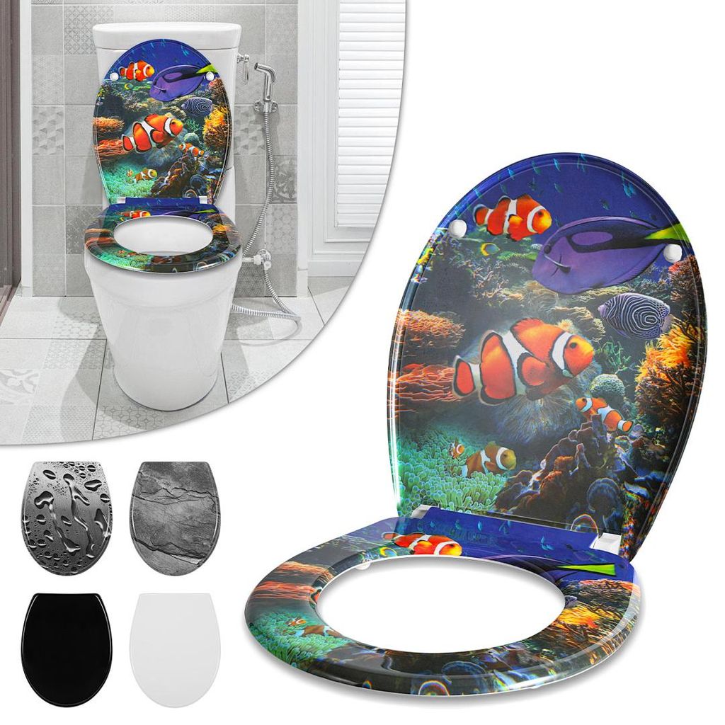 Copertura per WC Ikodm Duroplast con sistema di chiusura Immagine del prodotto 
